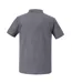 Mens Authentic Eco Polo Shirt Convoy Grey Russell-2