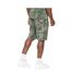 Mens Bardon Camo Sweat Shorts Olive Camo Crosshatch-3