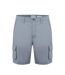 Short À Poches Motif/style Uni Homme Gris Clair SoulCal-1