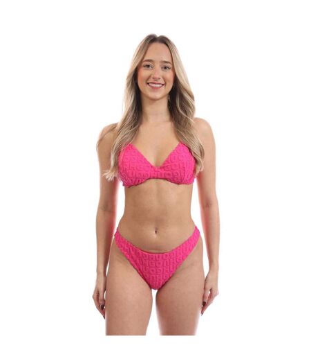 Culotte De Bain Tanga Femme Rose Hugo