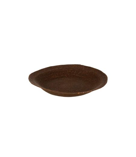 Coupelle Déco Ronde Herbes Marines 52cm Marron