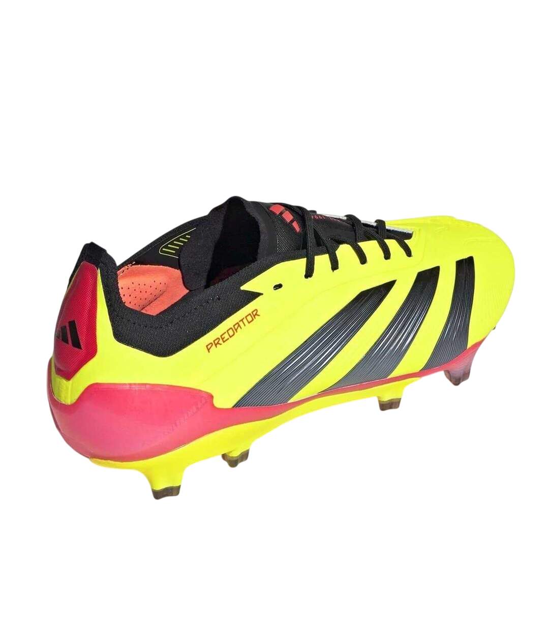 Mens Predator 24 Pro Firm Ground Football Boots Yellow Black Red Adidas-2