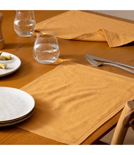 Set de Table en Lin Elina 30x45cm Jaune
