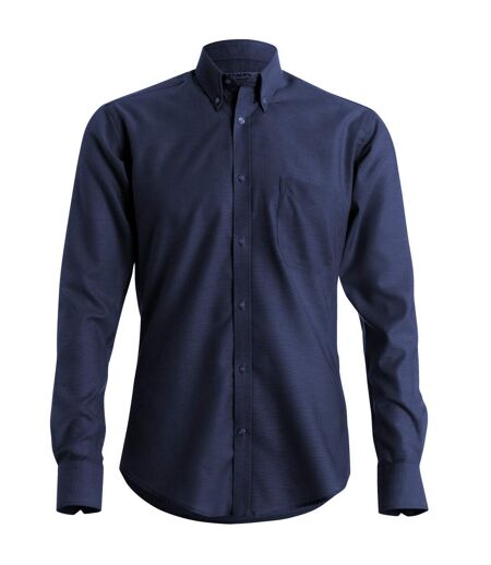 Chemise De Travail Homme Bleu Marine Kustom Kit