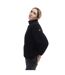 Womens/ladies Yuill Fleece Jacket Black Trespass-4