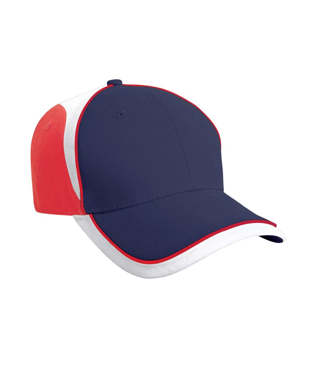 Casquette national bleu marine / rouge Result-1