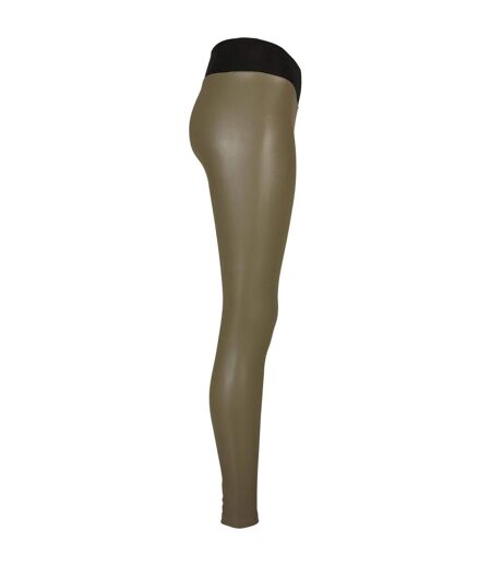 Legging Femme Olive Urban Classics