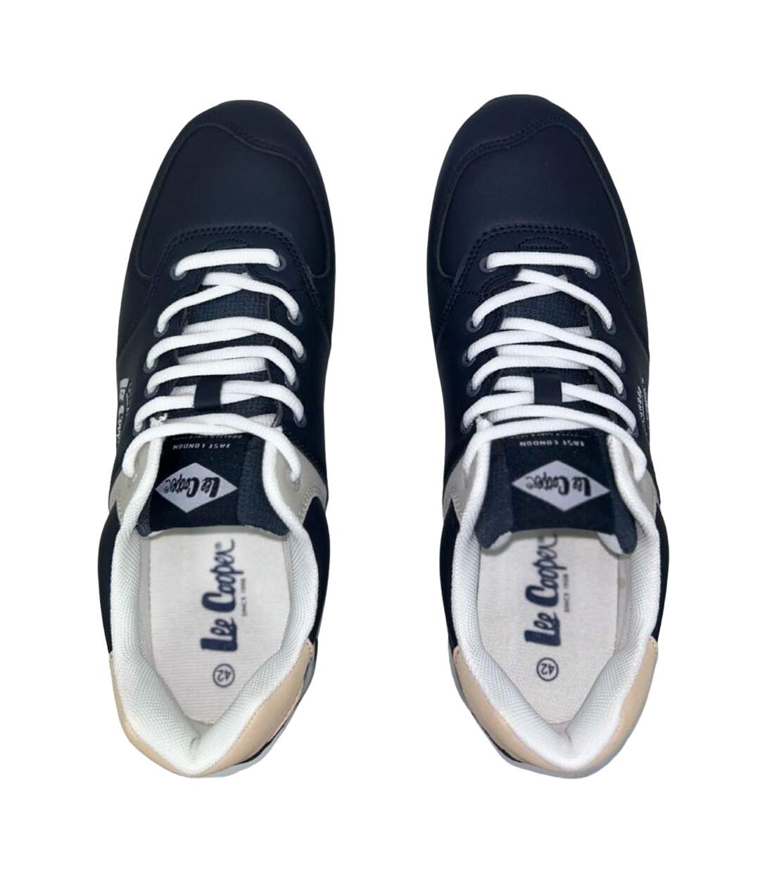 Baskets Lcj233130 Homme Noir Bleu Marine Lee Cooper-1