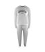Mens Old School Crew Neck Tracksuit Grey Aquascutum-1