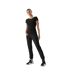 T-shirt Motif/style Imprimé Femme Noir 4F-1