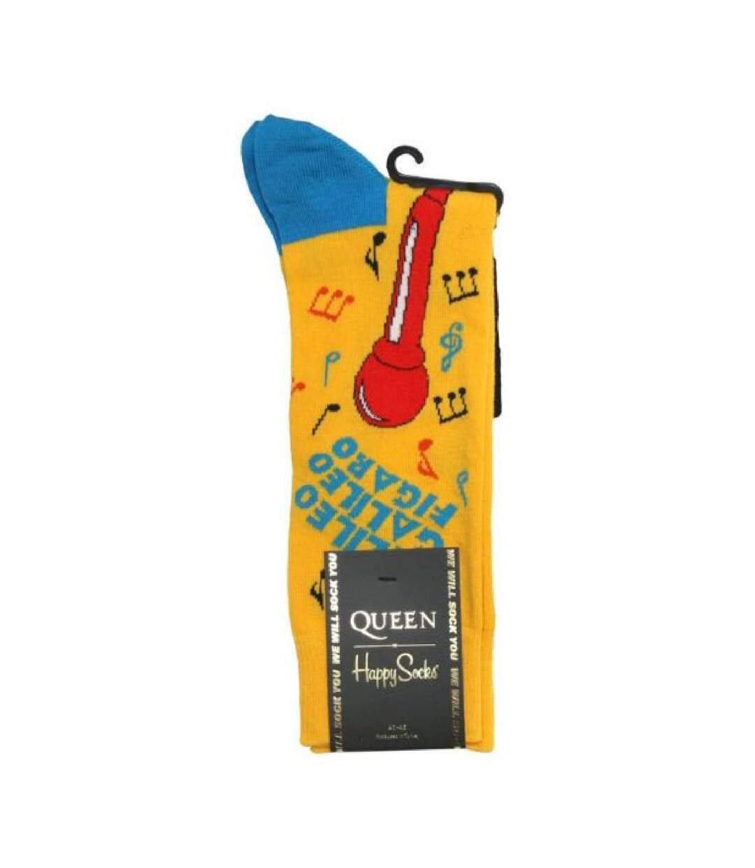 1 Pack Mens Official Licensed Queen Novelty Socks-2
