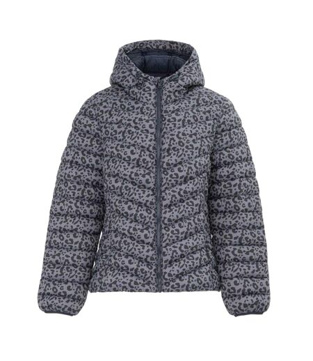 Doudoune Motif/style Imprimé Animal Bubble Femme Gris SoulCal
