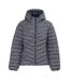 Doudoune Motif/style Imprimé Animal Bubble Femme Gris SoulCal-1