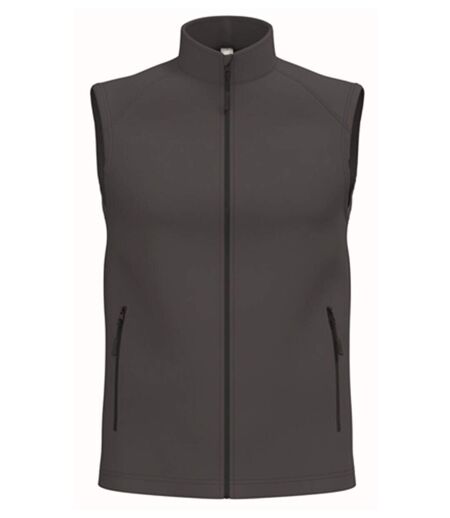 Softshell sans manches - Unisexe - IB413 - gris foncé