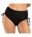 Bas de bikini taille haute noir femme sun project - taille 2-1