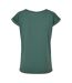 T-shirt Femme Vert Anglais Build Your Brand-2