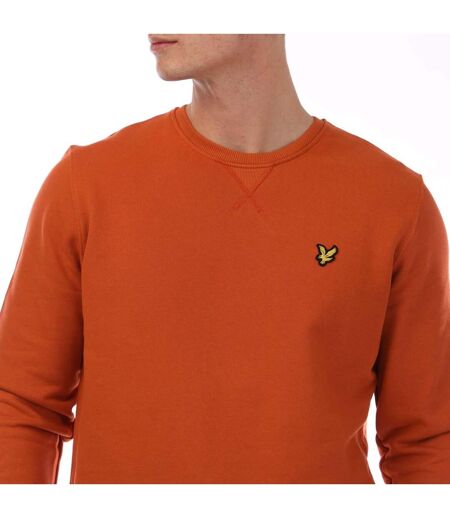 Sweat Homme Orange Lyle & Scott