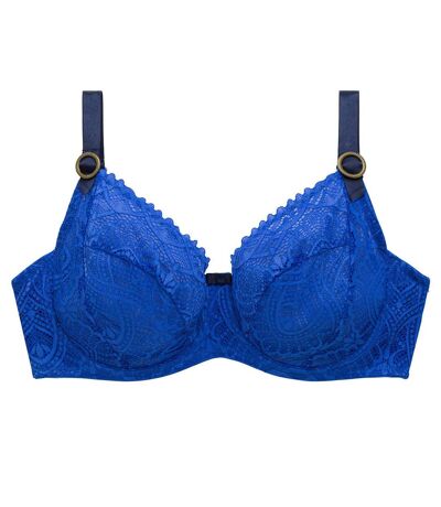 Soutien-gorge grand maintien bleu Tchao