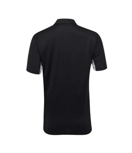 Womens/ladies Presentation Rangers Fc Polyester Polo Shirt Caviar Microchip Umbro