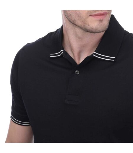 Polo homme bleu marine Mercery