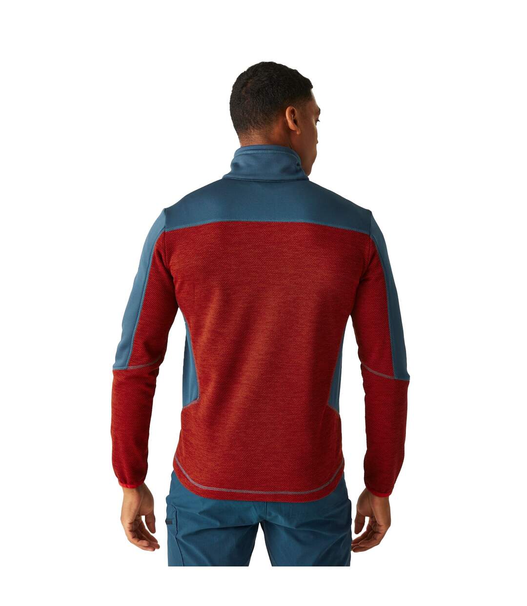 Veste polaire highton homme rouge danger / denim sombre Regatta-4