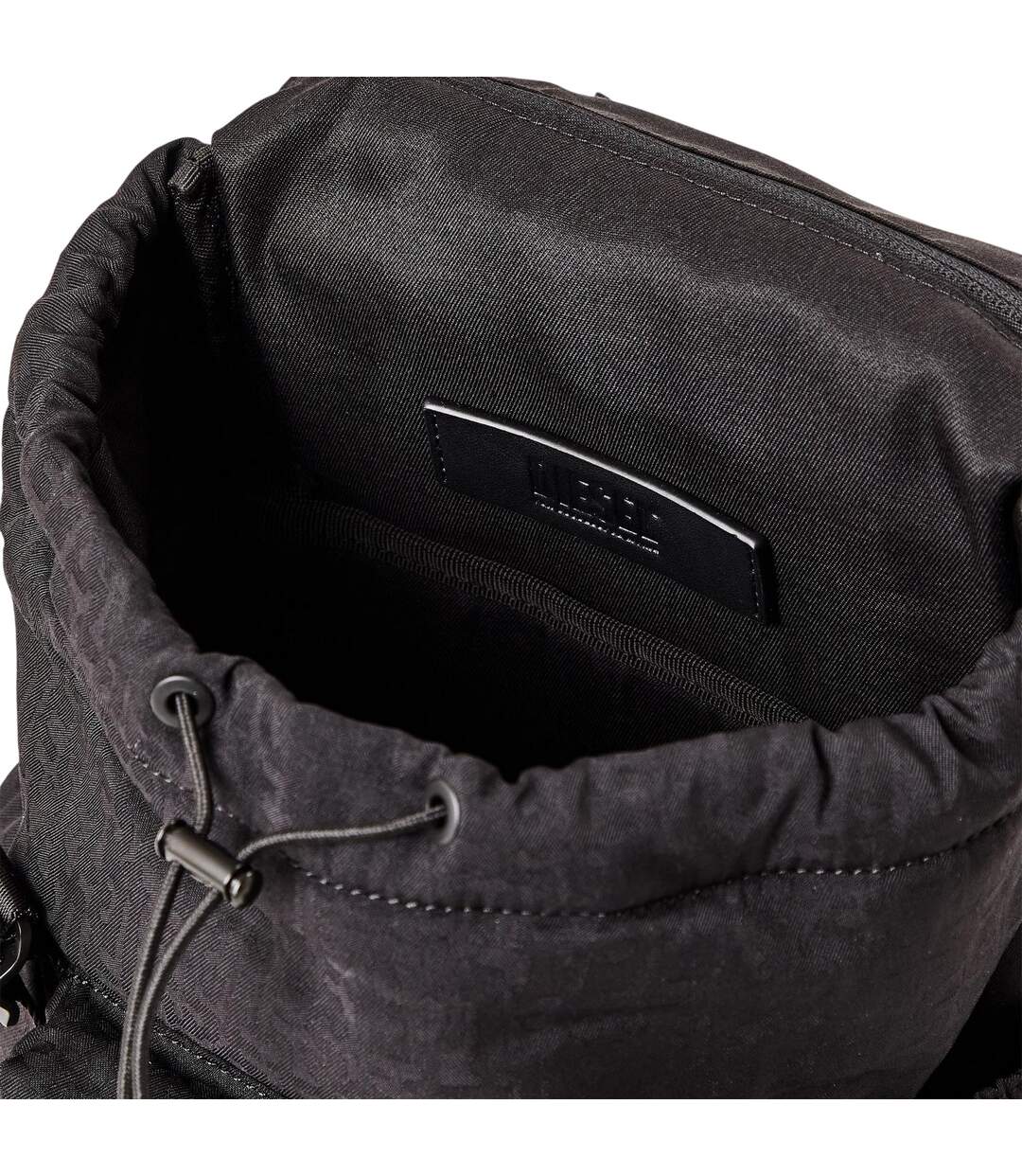 Sac À Dos Motif/style Monogramme Taille Unique Noir Diesel-4