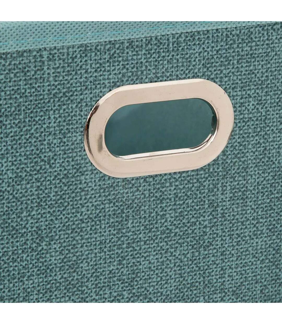 Boîte de Rangement Pliable Mix n'Modul 15x31cm Pétrole Chiné-2