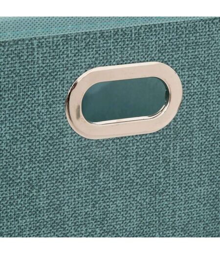 Boîte de Rangement Pliable Mix n'Modul 15x31cm Pétrole Chiné