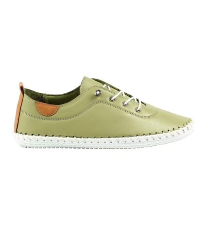 Tennis st ives femme vert kaki Lunar