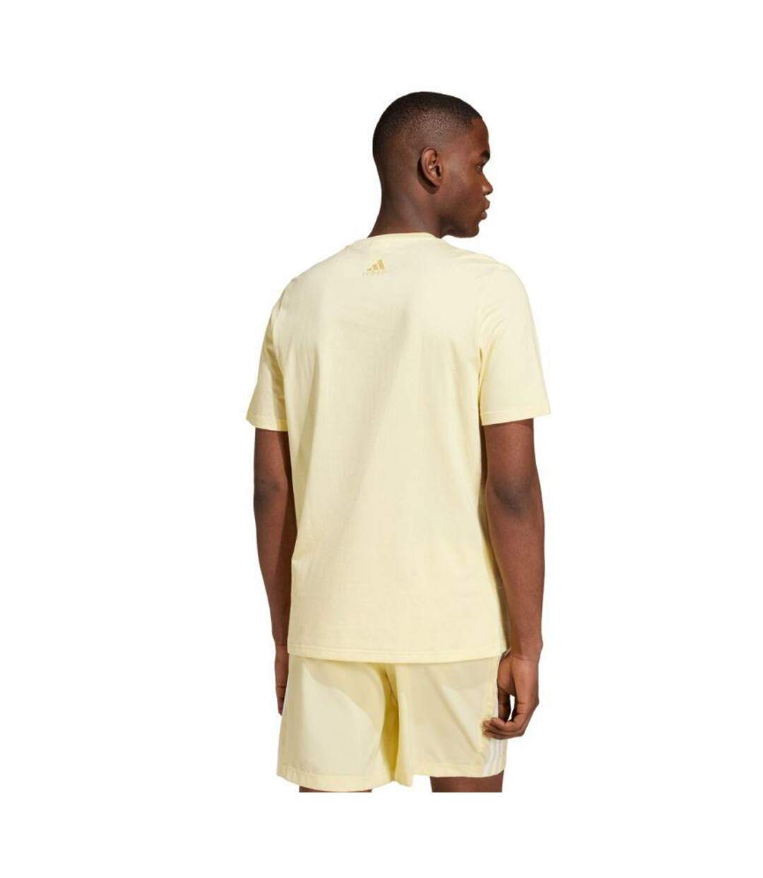 T-shirt Essentials Homme Jaune Adidas-3