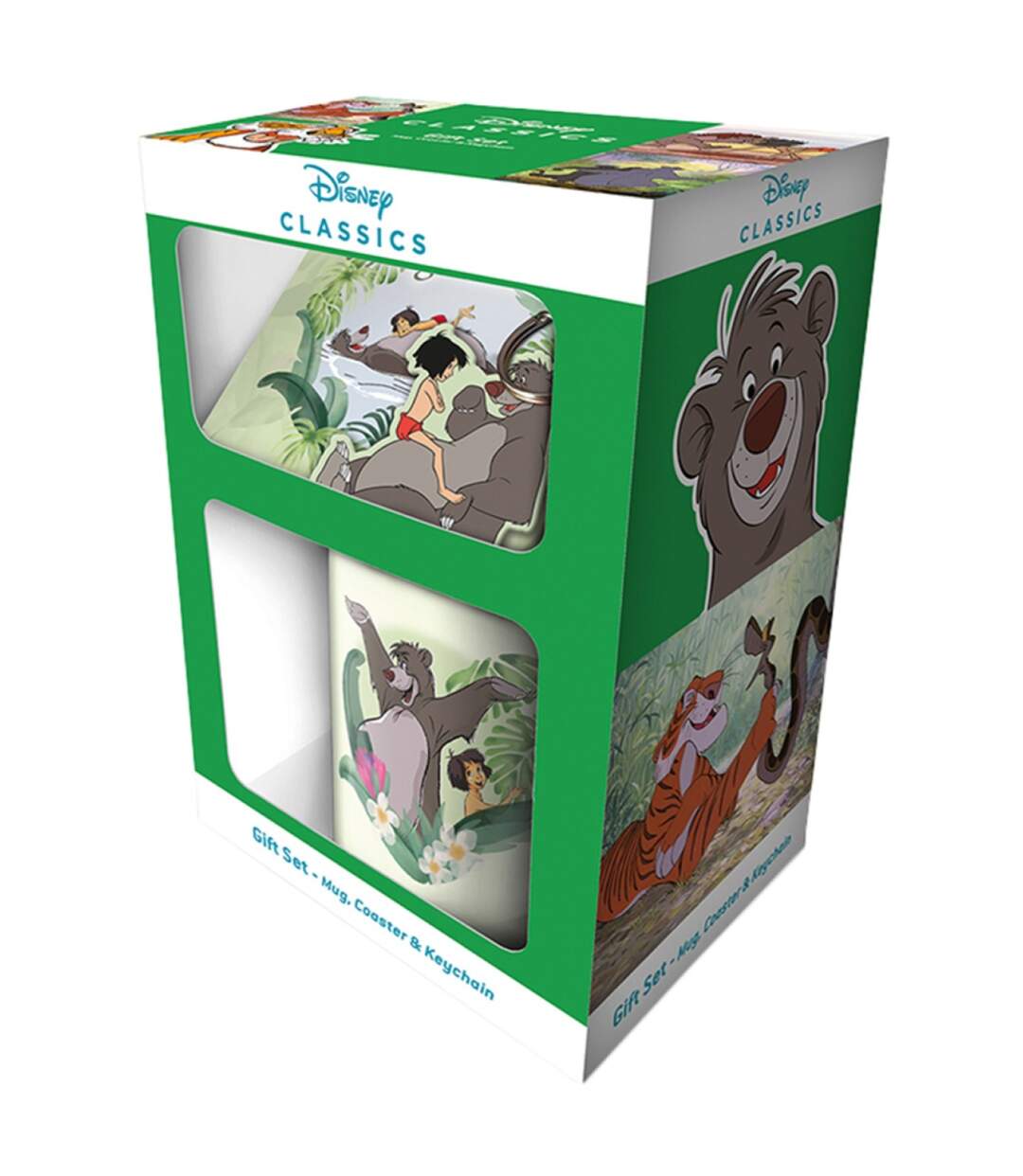 Jungle Book Set de tasses Les meilleurs amis (Blanc/Vert) (Taille unique) - UTPM3924
