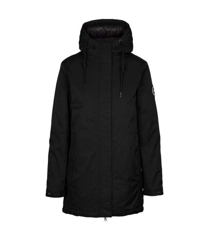 Womens/ladies wilma dlx waterproof jacket black Trespass