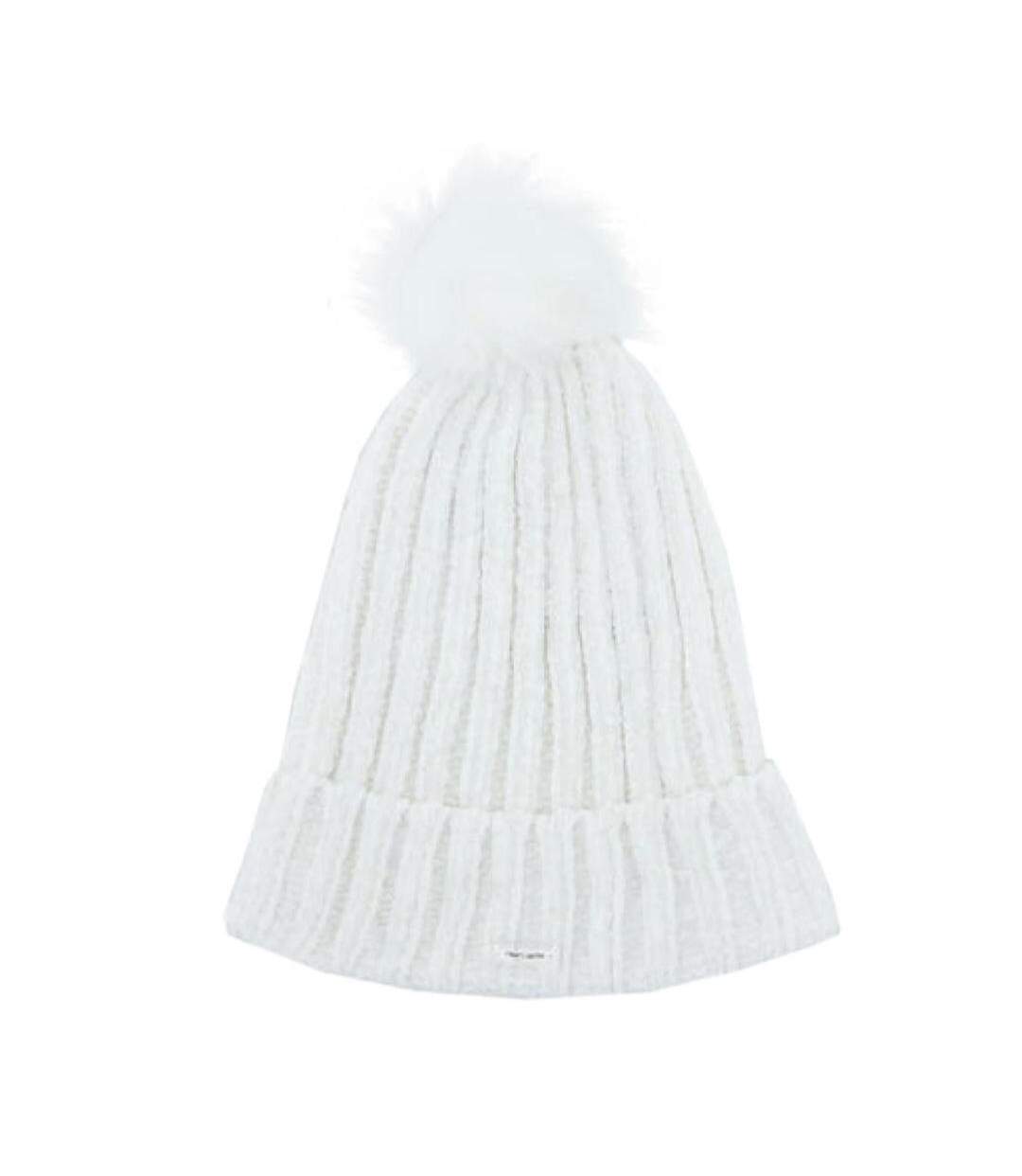 Bonnet blanc femme teddy smith fée-1