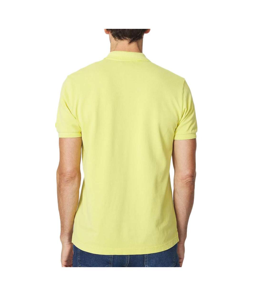 Polo jaune homme tbs jairo - 3xl-2