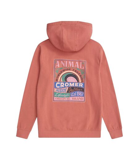 Sweat À Capuche Maya Cromer Femme Rose Animal