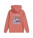 Sweat À Capuche Maya Cromer Femme Rose Animal-2
