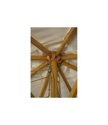 Parasol en Bois Naxos 300cm Naturel