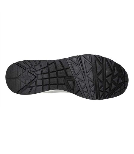 Baskets Uno Stand On Air Homme Gris Clair Skechers