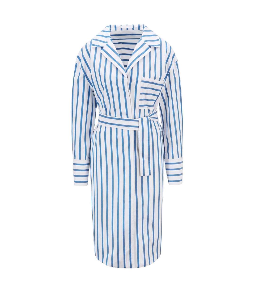 Womens/ladies C Disso Dress Blue Boss-1