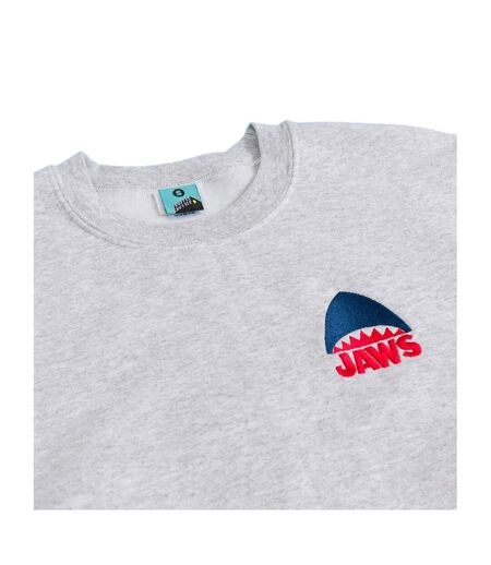 Sweat Motif/style Requin Adulte Gris Jaws