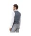 Burton Mens Textured Slim Vest (Gray) - UTBW1016