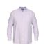 D555 Mens Richard Oxford Kingsize Long-Sleeved Shirt (Pink) - UTDC462