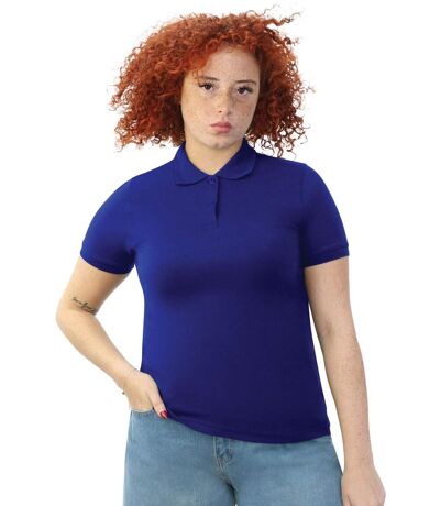 Polo Elegant Femme Bleu Roi Absolute Apparel