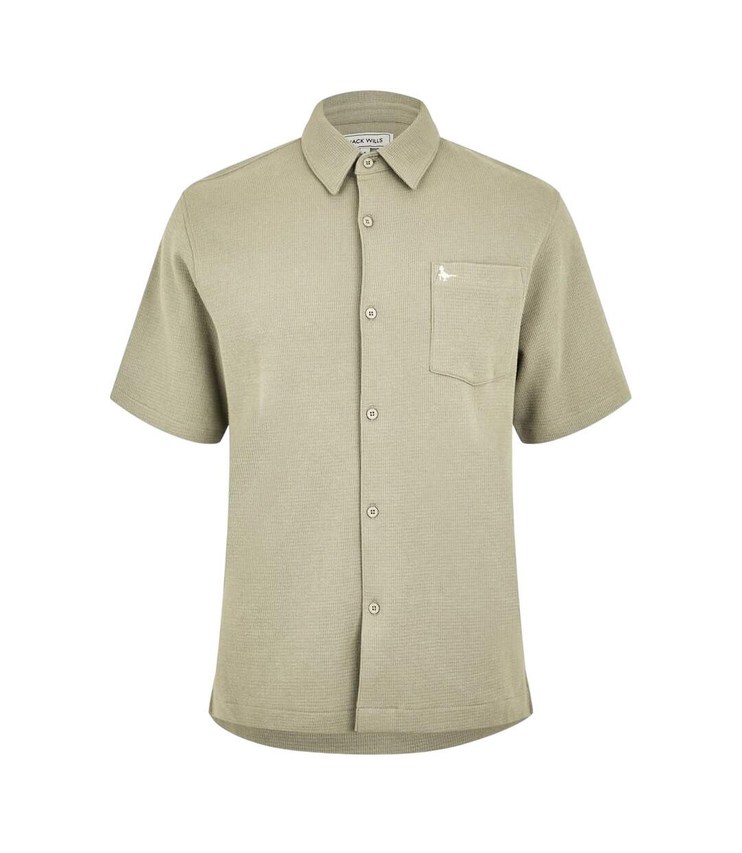 Chemise Manches Courtes Homme Sauge Argenté Jack Wills-2