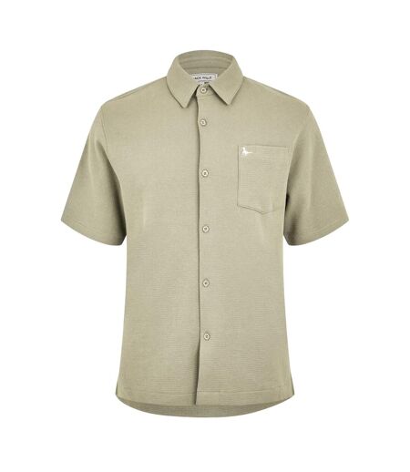 Chemise Manches Courtes Homme Sauge Argenté Jack Wills