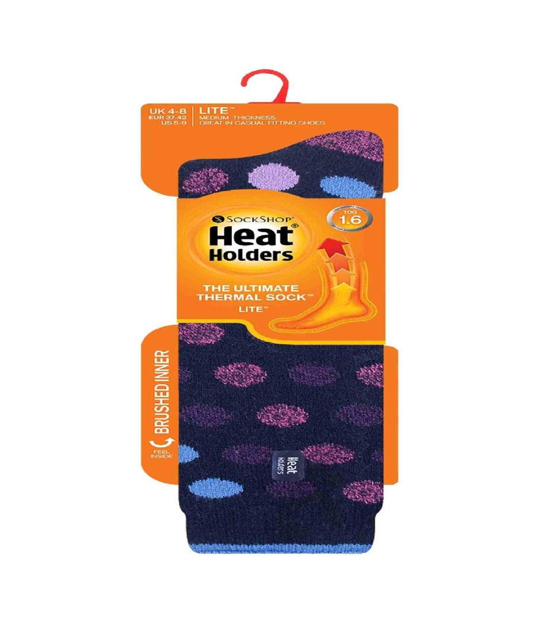 Chaussettes Femme Fines Thermiques Hautes Motifs-2