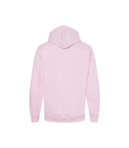 Unisex Adult Softstyle Fleece Midweight Hoodie Light Pink Gildan