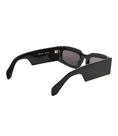 Lunettes De Soleil Motif/style Uni Cary Femme Taille Unique Noir Gris Foncé Off White
