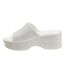 Womens/ladies petal blown eva wedge sandals off white Rocket Dog