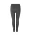 Collants De Course Femme Gris Foncé On Running-2